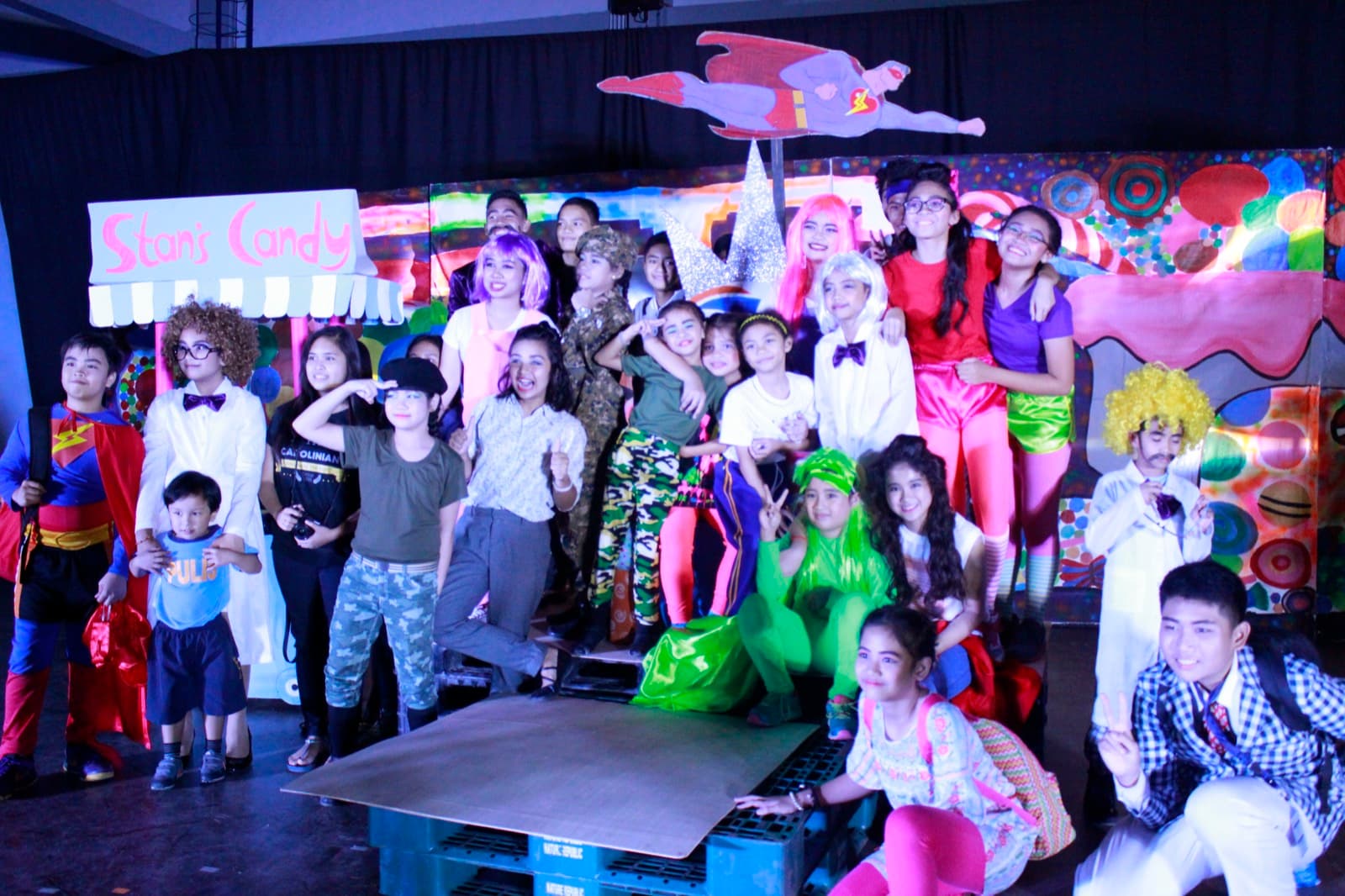 Stage cast